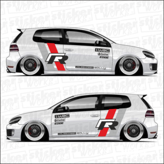 Volkswagen R Wrc Sticker