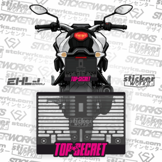 Top Secret Motor Plakalık