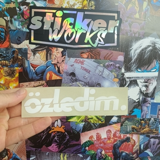 Özledim Sticker 