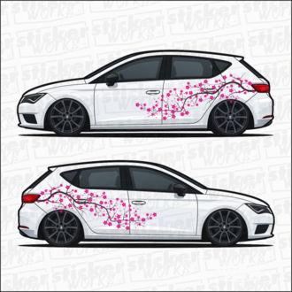 Sakura Sticker Uygulaması  | Aracınıza Bahar Gibi Dokunuş!