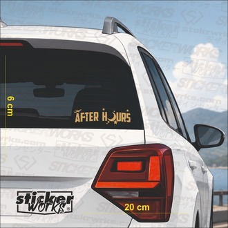 After Hours Sticker