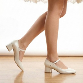 COMFY SEDEF BEYAZ GELİNLİK AYAKKABISI