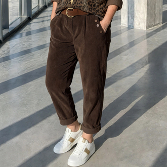 İtalyan Coton Kadife Pantolon