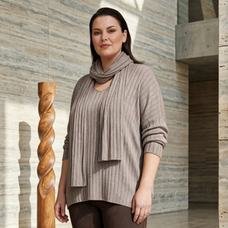 Şallı Bambu İtalyan Triko