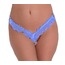 ASM1241 Kadın Mavi Dantel Fantezi Fırfır Özel String