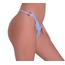 ASM1241 Kadın Mavi Dantel Fantezi Fırfır Özel String