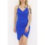 Krep Elbise Saks - 581814.1592