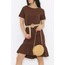 Süprem Elbise Kahve - 3486.105