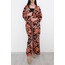 Kimono Takım Kahverengituruncu - 10553.1095
