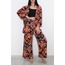 Kimono Takım Kahverengituruncu - 10553.1095