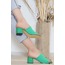 5 Cm Triko Terlik Yeşil - 9259.264