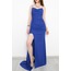 Pullu Askılı Abiye Saks - 39541.100