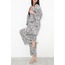 Kimono Takım Siyahdesenli - 10553.1095