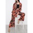 Kimono Takım Kahverengituruncu - 10553.1095