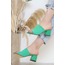 5 Cm Triko Terlik Yeşil - 9259.264