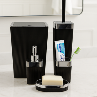 5’li Banyo Düzenleyici Set | Şık, Dayanıklı ve Pratik 