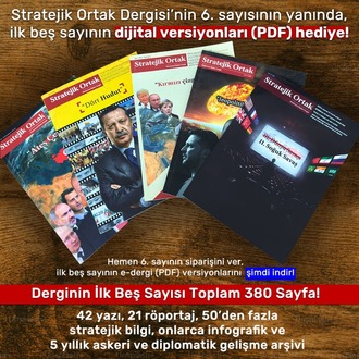 (POSTERSİZ) - 5+1 Set: Stratejik Ortak Dergisi 6. Sayı (Basılı Yayın)