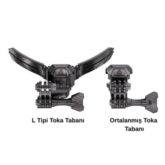 Aksiyon Kamera İçin Kask Montaj Seti