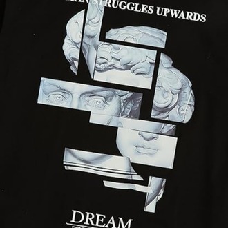  Man Struggles Upwards Tee