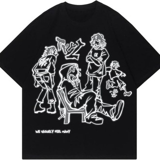  Vague Crew Oversize Tee