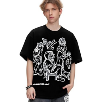  Vague Crew Oversize Tee