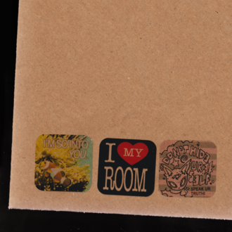 ' i love myself' şeffaf sticker