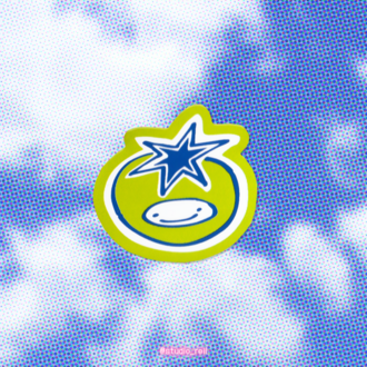 'starry ii' tekli sticker