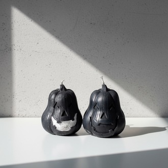 Black Pumpkin Candle 