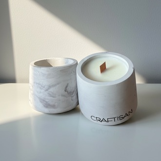 Marble Jar Candle 