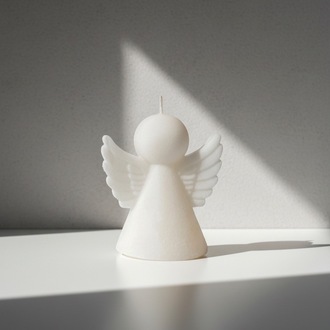 Winter Angel Candle