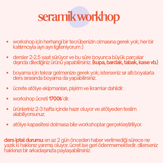 seramik workshop