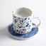 Blue Splatter Kupa Seti