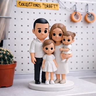 Kişiye Özel Figür (Aile)