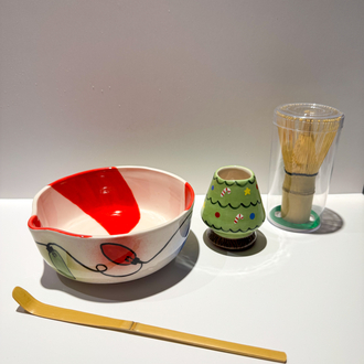 Christmas light Matcha set
