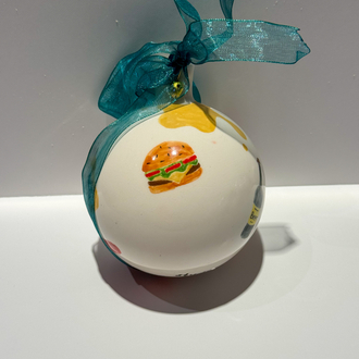 Junk food ornament
