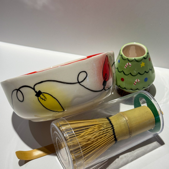 Christmas light Matcha set