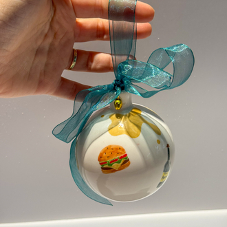 Junk food ornament