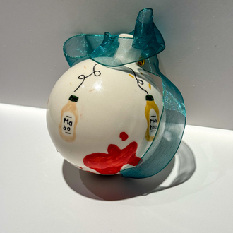 Junk food ornament
