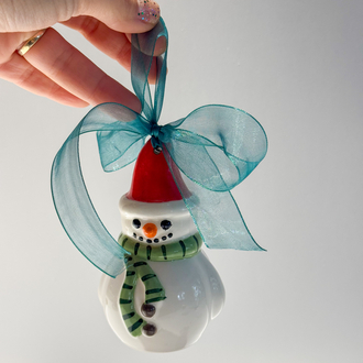 Smowman ornament 2