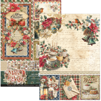 Merry & Bright Creative Pad – A4