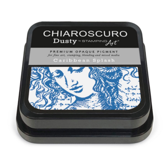 Chiaroscuro Dusty Ink Pad – Caribbean Splash PKD120