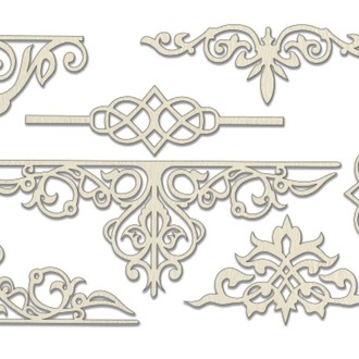 Venzeller 2 Chipboard Seti 10x15 cm – #075