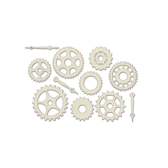 Steampunk Chipboard Seti 10x15 cm – #167