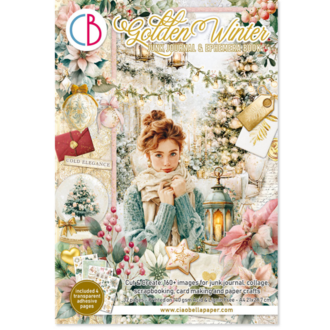 Ciao Bella Golden Winter Junk Journal