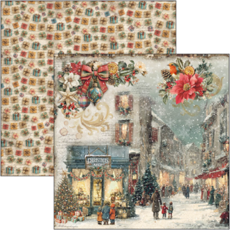 Scrapbooking kağıdı Merry & Bright