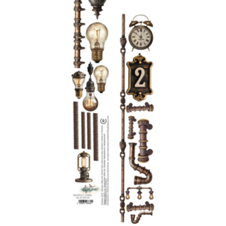Scrapbooking kağıdı 1 sayfa EXT-03