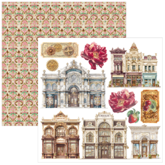 Chocolate Wanderlust – Fussy Cut Paper Pad 6×6"