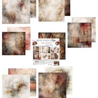 Scrapbooking Kağıt Seti Silver Screen Magic