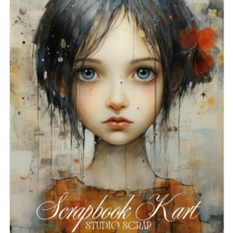 A5 Scrapbook Kartı “Scrapbook Art”