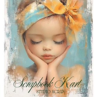 Temalı Scrapbook Kartı #S02